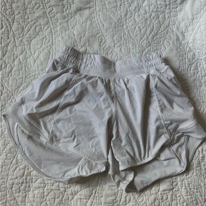 lululemon Ladies Athletic Shorts - Light Gray